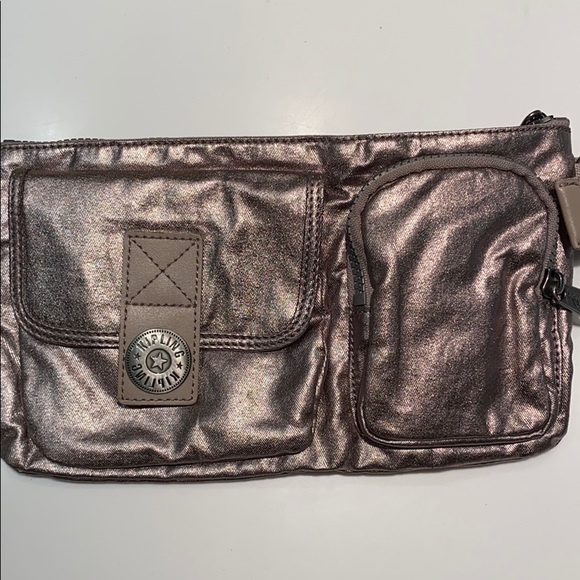 Kipling Metallic waist pouch - Picture 2 of 3